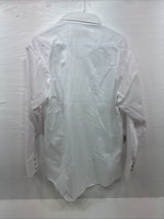 New Men’s Panhandle Slim White Long Sleeve Pearl Snap 16.5 Large X-56