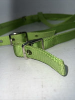 New Congress Leather Nylon Green Browband Headstall #8830 Y-2