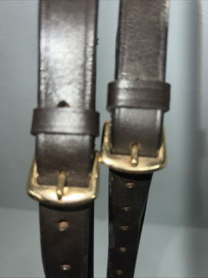 New Royal King Genuine Leather Side Reins #52-54 Y-13
