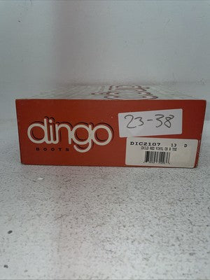 New Kids Red Dingo Cowboy Boots. C 2107 13. 23-38