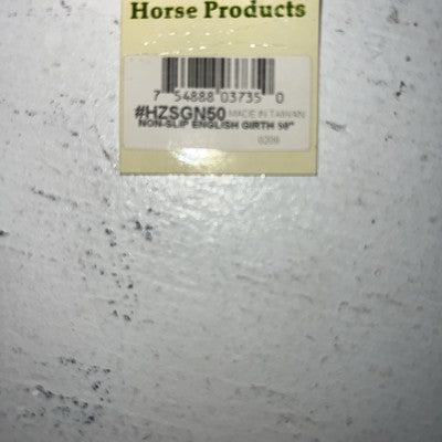 New Brown Quarter Horse Products Foam Non Slip English 50” Girth #HZSGN50 BB-28