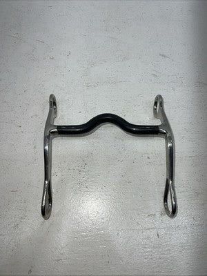 New Ride On 5 1/2” Curb Bit Medium Port Sweet Iron #25-5590 T-505