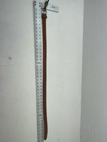 New Brown Genuine Leather Dan Post Weaved 34” Belt #5662/26 Z-141