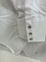 New Men’s Panhandle Slim White Long Sleeve Pearl Snap 16.5 Large X-56