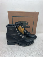 New Youth Black Lace Up Smoky Mountain Cowboy Boots. 3009 C 1. 23-94