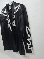 New Women’s 1849 Authentic Ranchwear Black Western Show Jacket Medium WW-21