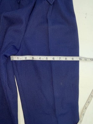 New Vintage Blue Panhandle Slim Polyester Pants ZZ-83