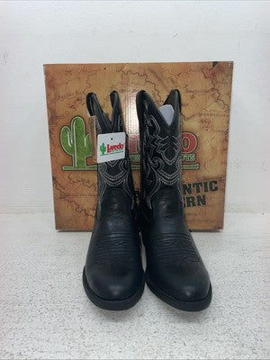 New Children’s Black Laredo Cowboy Boots. C 2430 1 D. 23-103