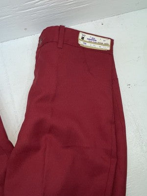 New Vintage Red Dickson Jenkins Polyester Pants #5534 XX-43