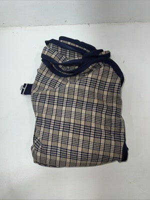 New Blue Plaid Turnout 84” Horse Blanket PP-21