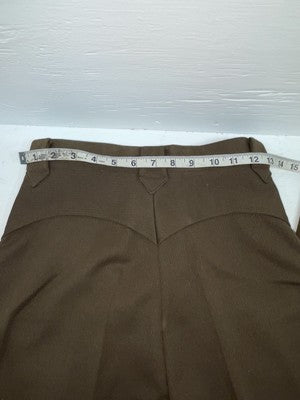 New Vintage Brown Panhandle Slim Polyester Pants #781004 SS-55