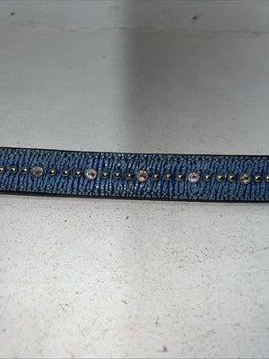 New Alamo Saddlery Blue Pearl Wither Strap #200JB LLL-35