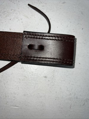 New Leather Dark Oil Tough 1 Back Flank Cinch 1 1/2” #56-1122 S-68