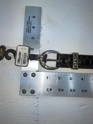 New Brown Genuine Leather Nocona Hinge 32” Belt #416 JJ-117