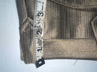 New Vintage Brown Circle A Polyester Pants #CP5791 SS-26
