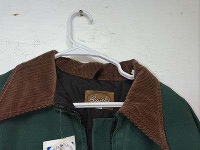 New Comfy Mens Green Large Ranch man Coat #05324 RR-5