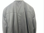 New Men’s Circle S Black Suit Jacket 56L #25832 S-610