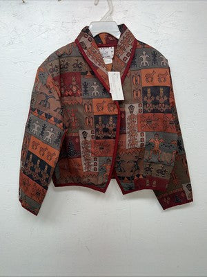 New Crazy Cowgirl Women’s Burnt Orange Large Jacket #CCJ-53 QQ-10