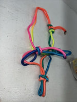 New Tough 1 Rainbow Pony Rope Halter #50-1020 G-509