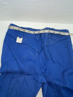 New Vintage Blue Western Girl Polyester Pants #3417 VV-41