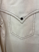 New Women’s Lee Tan Long Sleeve Western Pearl Snap Size 11 YY-91 