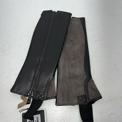 New Ariat Brown Leather Children’s Half Chaps #10004585 D-504