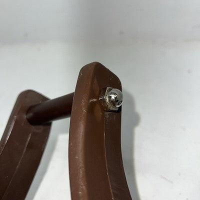 New Brown Plastic With Leather Stirrups FF-6