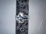 New Black Genuine Leather Blazin Roxx Bling Cross XL Belt #N3516806 NN-121