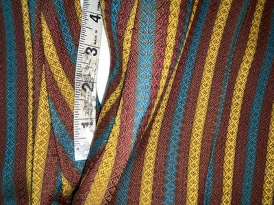 New Vintage Western Striped Prior Polyester Pants #1123 SS-69