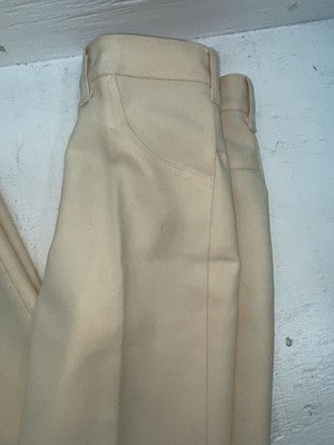 New Vintage Yellow Dickson Jenkins Polyester Pants #9928 3A-57