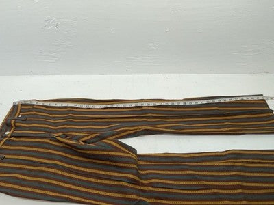 New Vintage Western Striped Prior Polyester Pants #1123 SS-69