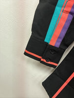 New Kids wrangler Multicolor Black Long Sleeve Button Up Size 10 LL-21
