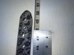 New Black Genuine Leather Blazin Roxx Bling Cross XL Belt #N3516806 NN-121