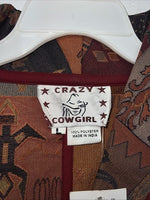 New Crazy Cowgirl Women’s Burnt Orange Large Jacket #CCJ-53 QQ-10