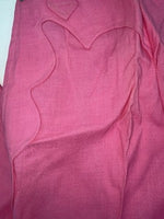 New Vintage Pink Polyester Pants #105070 VV-10