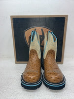 New Kids Brown Ariat Cowboy Boots. 32628 Y 2.5 2 1/2 M. 23-137
