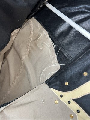 New Womans Black Tan 1849 Authentic Ranchwear 3XL Show Jacket #77872 QQ-14