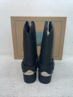 New Youth Black Smoky Mountain Cowboy Boots. 1077 Y 3.5 3 1/2. 22-31