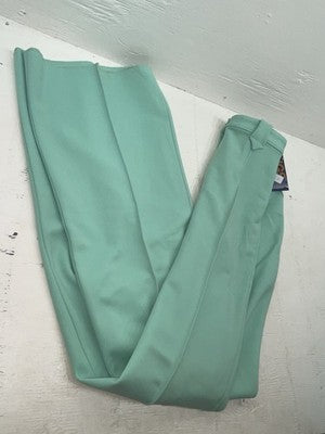 New Vintage Teal Panhandle Slim Polyester Pants #301 VV-85
