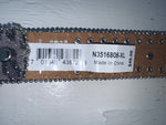 New Black Genuine Leather Blazin Roxx Bling Cross XL Belt #N3516806 NN-121