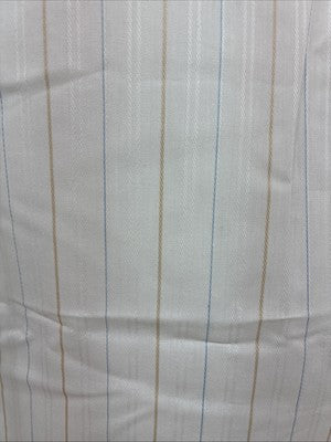 New Men’s ELY Cattleman White Stripe Long Sleeve Pearl Snap 16 X 34 Large M-24