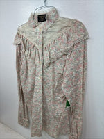 New Women’s Dickson Jenkins Floral Long Sleeve Button Up Size 36 YY-84