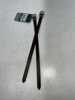 New Tough 1 Dark Oil Straight Leather Stirrup Hobble Strap 1/2x12 #56-1132 R-509