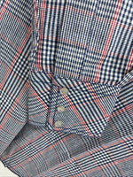 New Men’s Champion Western MultiColor Plaid Long Sleeve Pearl Snap Medium M-32