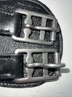 New EQUIROYAL Black 26” Dressage Girth #21-601-2 BB-10