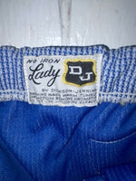 New Vintage Blue Checkered Dickson Jenkins Polyester Pants #536 VV-73