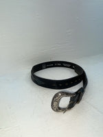 New Black Genuine Leather Dan Post 28” Belt #5861 NN-59