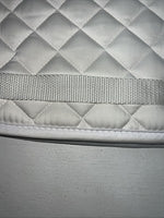 New Professionals Choice White John Deere All Purpose English Saddle Pad PP-10