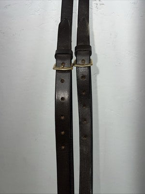 New Royal King Genuine Leather Side Reins #52-54 Y-13