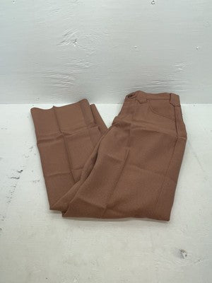 New Vintage Orange Lee Polyester Pants #2032628 OO-72